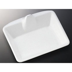 中央化学 刺身容器 ブリッジトレー 40 白 本体