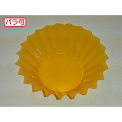 セイコー おかずカップ ラミケースOPP 6F パステルオレンジ 500枚