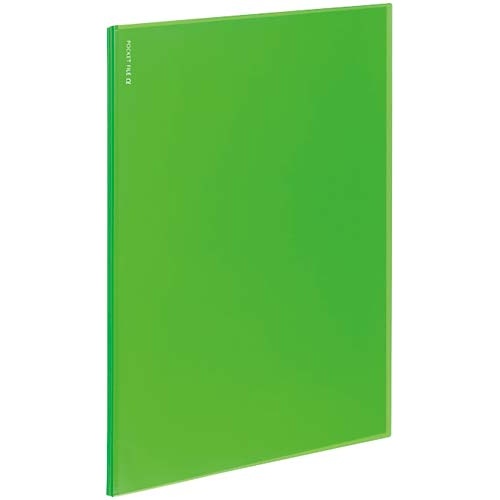 ポケットファイルα１２Ｐ＜ノビータα＞黄緑１０冊