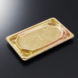 中央化学 刺身容器 BCF 宝台 20-12 風光G-BK 本体