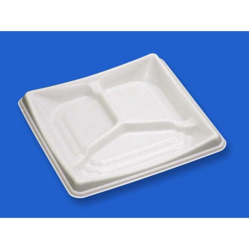 軽食容器 D’sプラスP20-20-3 白 デンカポリマー