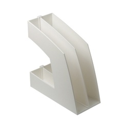 ファイルボックス（仕切板付）Ａ４縦　白　５個