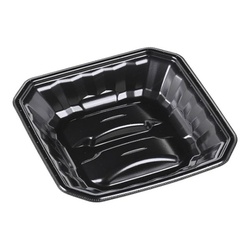 発泡トレー メガプレート20-20(37) 黒 エフピコ