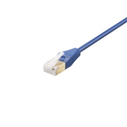 Ｃａｔ７　ＬＡＮケーブルスリム２ｍ　ブルー