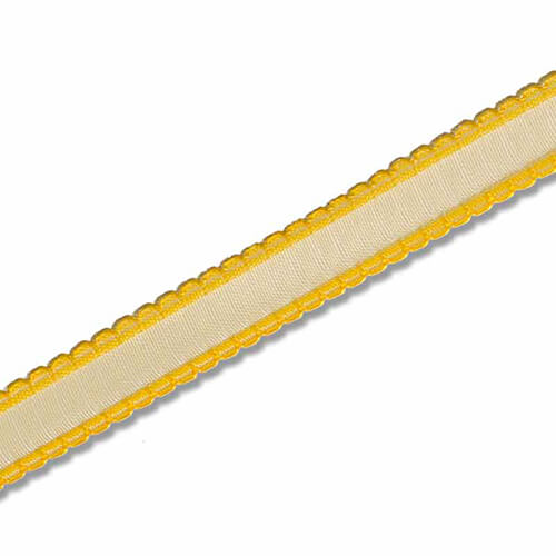 【廃番商品】ピコットリボン １５×２０ キイロ