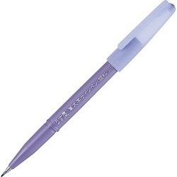 筆文字サインペン顔料タイプ　細字（うす墨）５セット