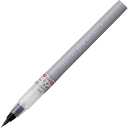 筆ペン　くれ竹美文字　完美王　うす墨　中字