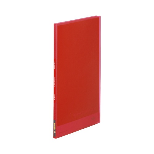 シンプリーズクリアーＦ（透明）１０Ｐ　赤　１０冊入