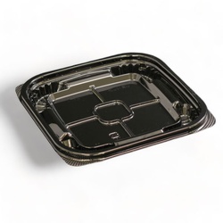 リスパック 透明カップ バイオカップ APU 505B浅 黒 本体