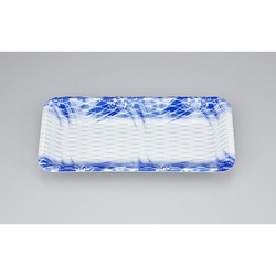 発泡トレー 新LQ12-25 うしお青 シーピー化成