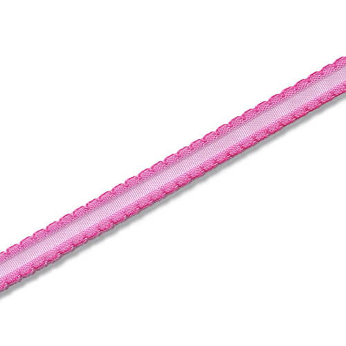 【廃番商品】ピコットリボン ９×２０ ピンク