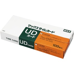 ＵＤシリーズ用タイムカード　１００枚×３箱