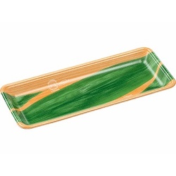 発泡トレー FLB-K13-25 エコ木目葉らん エフピコ