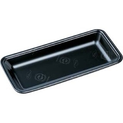 エフピコ 発泡トレー FLB-Y12-25 W エコ黒