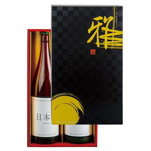 格子柄（みやび）１．８Ｌ×２本