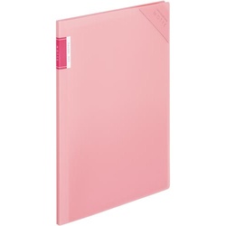 クリヤーホルダーブックモッテＡ４　薄ピンク６Ｐ