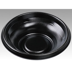 エフピコ どんぶり容器 MFP-丸丼16 本体 黒BK