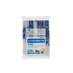 市町村ゴミ袋 富士市指定 資源 30L (中) 10P ジャパックス