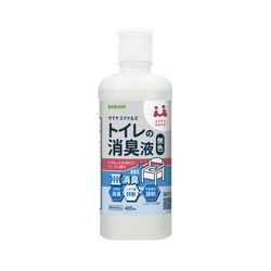 トイレの消臭液４００ｍＬ　無色ポータブルトイレ用