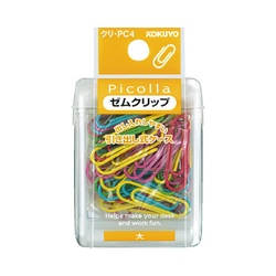 ピコラ　ゼムクリップ　大　ミックス　約６０本Ｘ３