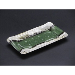 リスパック 寿司容器 誠03B とうたけ緑 本体