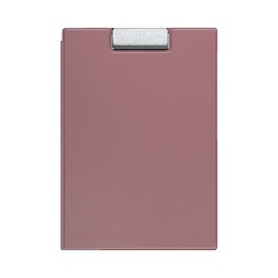 クリップホルダー（カバー付き用箋挟）Ａ４　桃