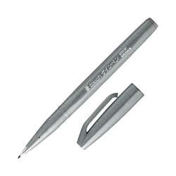 筆タッチサインペン　グレイ　１０セット