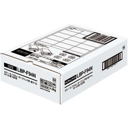 レーザープリンタ用　紙ラベル　Ａ４　２４面５００枚