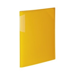 クリヤーホルダーブックノビータＡ４黄１２Ｐ