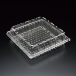 スミ 和菓子容器 ユニコン LS-角7(盛) 透明