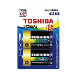 アルカリ１　ブリスターパック　単１形（２本入）
