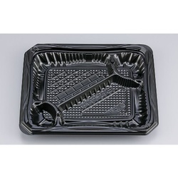 シーピー化成 弁当容器 CZラプレ8-1 BS黒 本体