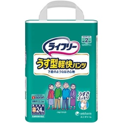 ライフリーうす型軽快パンツ　Ｓ　２４枚×４