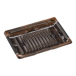 軽食容器 MSDプレイン18-13AG 本体 ボストン茶 エフピコ