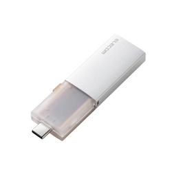 外付けＳＳＤ　１ＴＢ　Ｔｙｐｅ−Ｃ対応　耐衝撃　銀