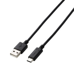 ＰＳ５／ＰＳ４用　ＡｔｏＣケーブル　２ｍ　ブラック