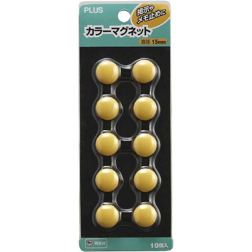 カラーマグネットＣＰ−０１５Ｍ　イエロー１０個×３