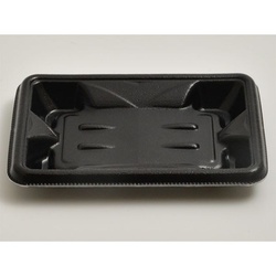 エフピコ 軽食容器 MFPホットグラン08(14-10) 本体 黒