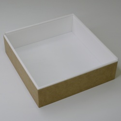 ワン折重70(60) クラフト縁