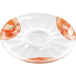 発泡トレー しゃぶしゃぶ275 本体 鮮彩オレンジ エフピコ