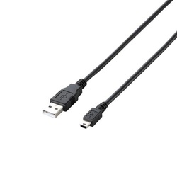 ＵＳＢ２．０ケーブル　０．５ｍ　ブラック
