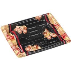 エフピコ 軽食容器 MFPアルマ20-17 本体 季節赤