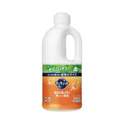 キュキュット　オレンジ　詰替用　１２５０ｍｌ×６