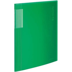 ノビータ　クリアカラー　Ａ４縦　４０Ｐ　緑１０冊