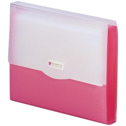 ドキュメントファイル　１３ポケット　レッド　１０冊