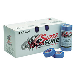 【廃番商品】マスキングテープ24mm×18m　紫　【カモ井 マスキングテープ建築塗装用（５巻入り）】