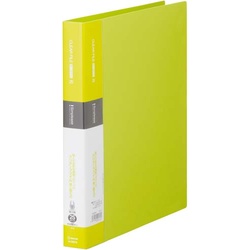 シンプリーズクリアーＦ差替式黄緑Ａ４縦３６ｍｍ×５