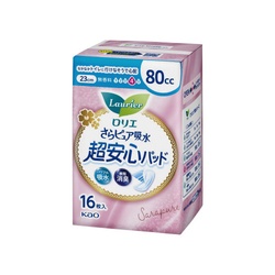ロリエ　さらピュア吸水超安心パッド８０ｃｃ　１６枚