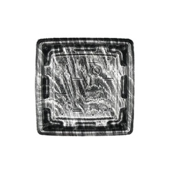 惣菜容器 MTD20-20平 本体 エコ黒木銀 エフピコ