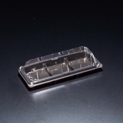 スミ 和菓子容器 ユニコン MS-3チョコレート